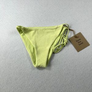 Stone Fox Swim Bottoms Womens Large River‎ Pomelo Terry NWT